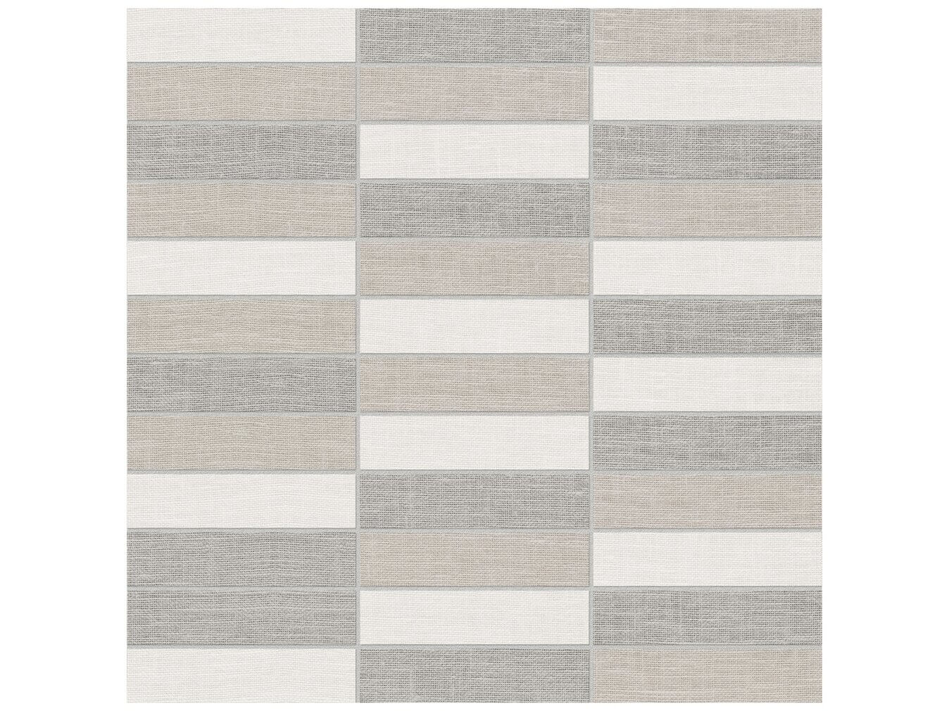 Belgian Linen Porcelain Light Blend 1 x 4 in / 2.5 x 10 cm Stacked Mosaic – Anatolia Tile SQUAREFOOT FLOORING - MISSISSAUGA - TORONTO - BRAMPTON