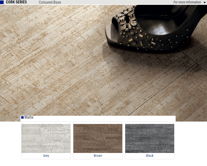 Cork Series Matte Porcelain Tiles – Color: Grey, Brown, Black – Size: 12×24 SQUAREFOOT FLOORING - MISSISSAUGA - TORONTO - BRAMPTON
