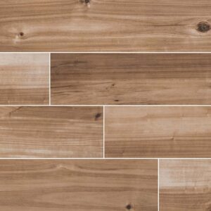 MSI Porcelain Wood Look Tile Havenwood Saddle