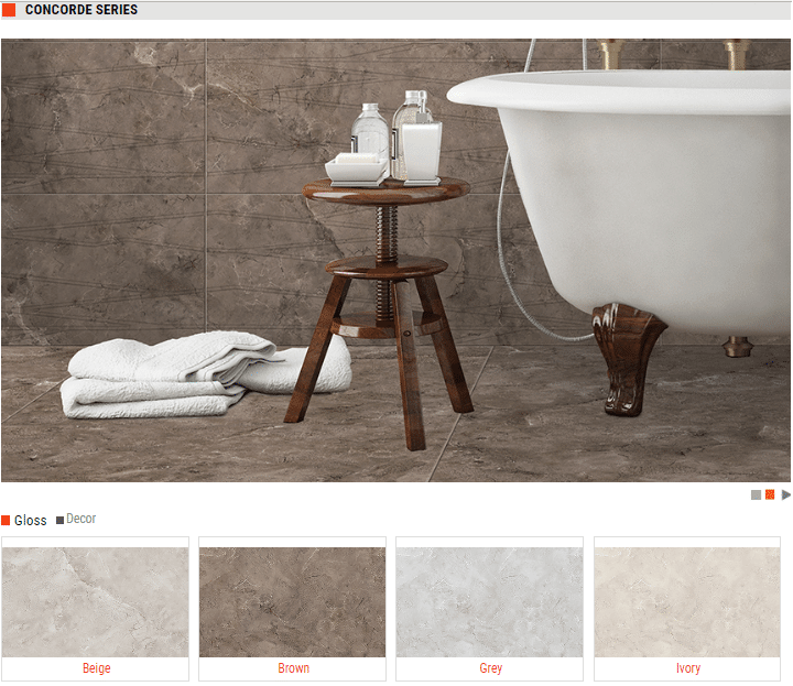 Concorde Series Gloss Ceramic Wall Tile – Colors: Beige, Brown, Grey, Ivory – Size: 10 x 35 SQUAREFOOT FLOORING - MISSISSAUGA - TORONTO - BRAMPTON