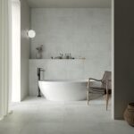 Paint White Neshada Porcelain Tile 24x24 24x48