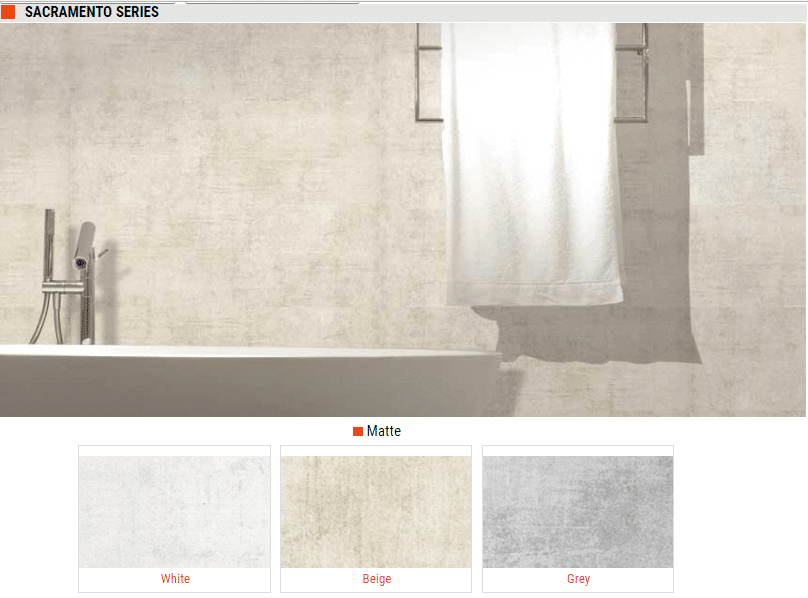 Sacremento Series Matte Wall Tiles – Color: White, Beige, Grey Size: 8 x 24 SQUAREFOOT FLOORING - MISSISSAUGA - TORONTO - BRAMPTON