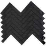 1”x4” Mirror Herringbone Pewter SQUAREFOOT FLOORING - MISSISSAUGA - TORONTO - BRAMPTON