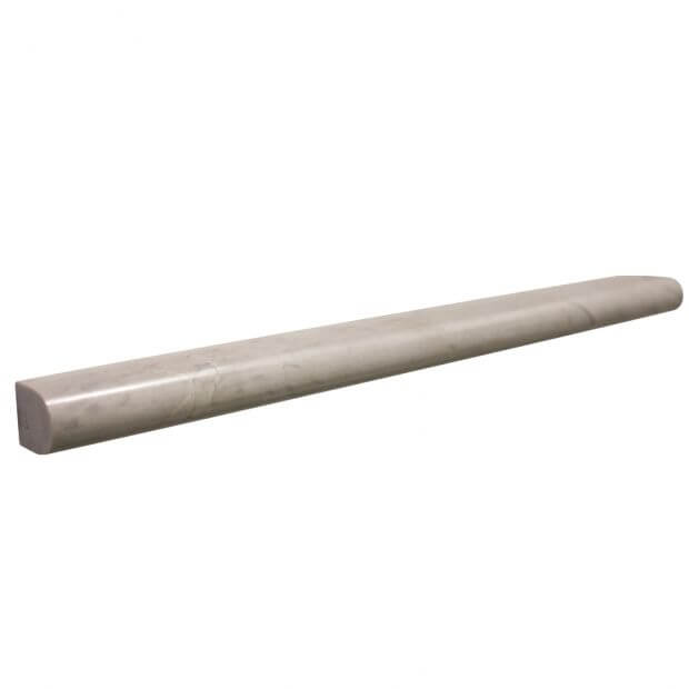 Â¾”x12” Collection Polar Grey Pencil Molding Polished SQUAREFOOT FLOORING - MISSISSAUGA - TORONTO - BRAMPTON