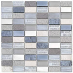 1”x2” Cities Wall Mosaic Grey SQUAREFOOT FLOORING - MISSISSAUGA - TORONTO - BRAMPTON